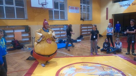 Grafika #18: NASI DZIELNI HARCERZE Z 17 ŁEBIEŃSKIEJ DRUŻYNY BAŻYNOWY BÓR UCZESTNIKAMI JESIENNEJ GRY POLOWEJ 2015