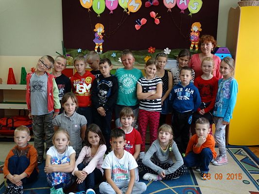 Grafika #3: Najmłodsi uczniowie Szkoły Podstawowej