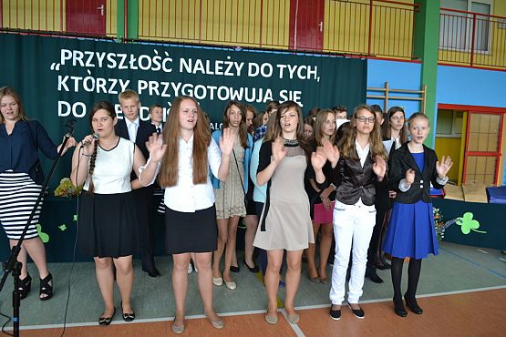 Grafika #21: Uroczyste zakończenie roku szkolnego 2014/2015