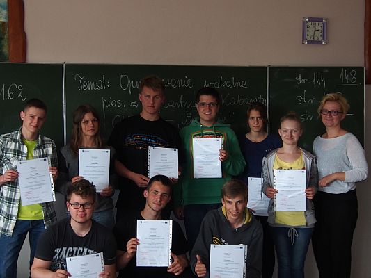 Grafika #8: Podsumowanie projektu z języka angielskiego