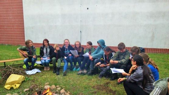 Grafika #3: Harcerskie ognisko