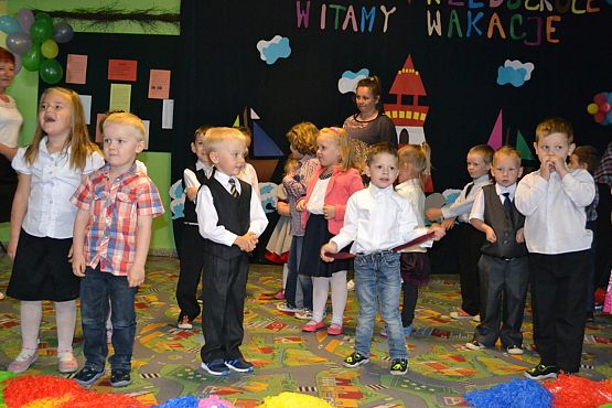 Grafika #4: Zakończenie roku przedszkolnego 2014/2015