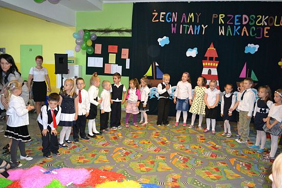 Grafika #8: Zakończenie roku przedszkolnego 2014/2015