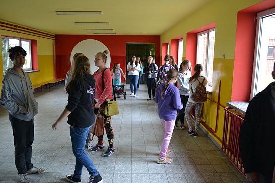 Grafika #9: Uczniowie klasy VI Szkoły Podstawowej w Garczegorzu w naszej szkole