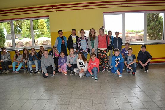 Grafika #10: Uczniowie klasy VI Szkoły Podstawowej w Garczegorzu w naszej szkole