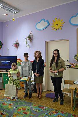 Grafika #6: Słowińskie Park Narodowy – rozdanie nagród naszym uczennicom