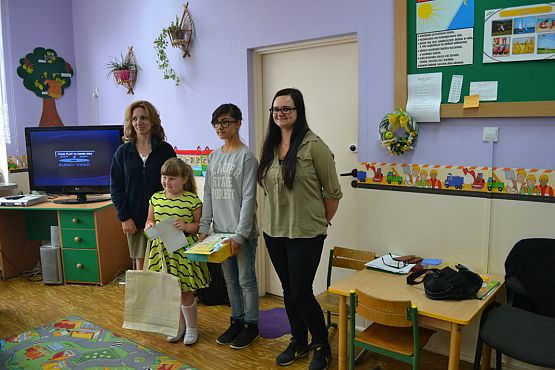 Grafika #0: Słowińskie Park Narodowy – rozdanie nagród naszym uczennicom