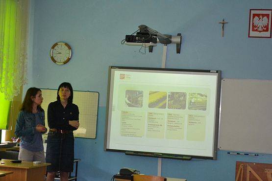 Grafika #2: Przedstawiciele Farm Frites w naszej szkole