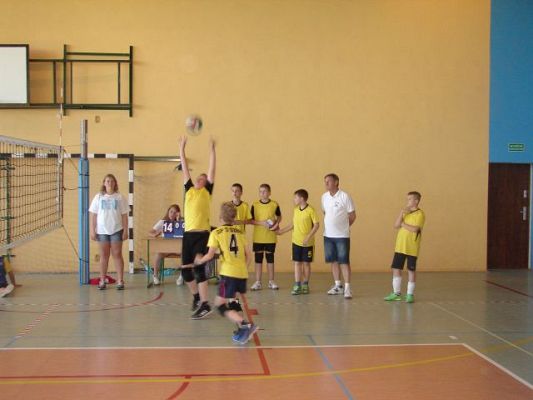 Grafika #7: III OGÓLNOPOLSKI TURNIEJ MINIPIŁKI SIATKOWEJ CHŁOPCÓW O PUCHAR WÓJTA GMINY NOWA WIEŚ LĘBORSKA