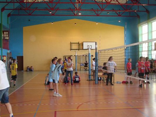 Grafika #8: III OGÓLNOPOLSKI TURNIEJ MINIPIŁKI SIATKOWEJ CHŁOPCÓW O PUCHAR WÓJTA GMINY NOWA WIEŚ LĘBORSKA