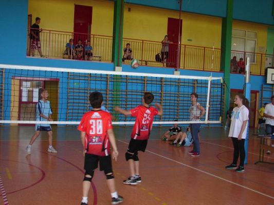 Grafika #11: III OGÓLNOPOLSKI TURNIEJ MINIPIŁKI SIATKOWEJ CHŁOPCÓW O PUCHAR WÓJTA GMINY NOWA WIEŚ LĘBORSKA