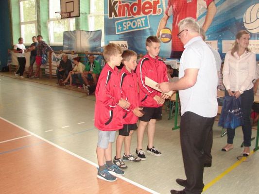 Grafika #19: III OGÓLNOPOLSKI TURNIEJ MINIPIŁKI SIATKOWEJ CHŁOPCÓW O PUCHAR WÓJTA GMINY NOWA WIEŚ LĘBORSKA