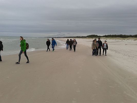 Grafika #2: Wycieczka harcerzy.