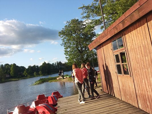 Grafika #5: Biwak klas pierwszych w Przywidzu