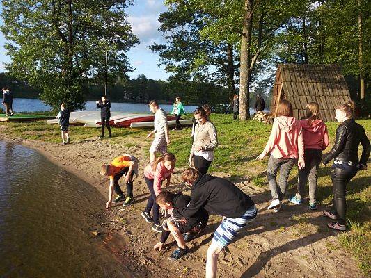 Grafika #6: Biwak klas pierwszych w Przywidzu