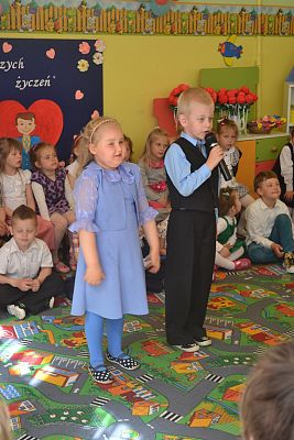 Grafika #11: Bukiet najwspanialszych życzeń od przedszkolaków dla rodziców.