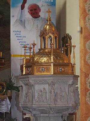 Grafika #18: Wycieczka gimnazjalistów z Łebienia do Krakowa, Zakopanego, Wadowic i Oświęcimia - Szlakiem Jana Pawła II