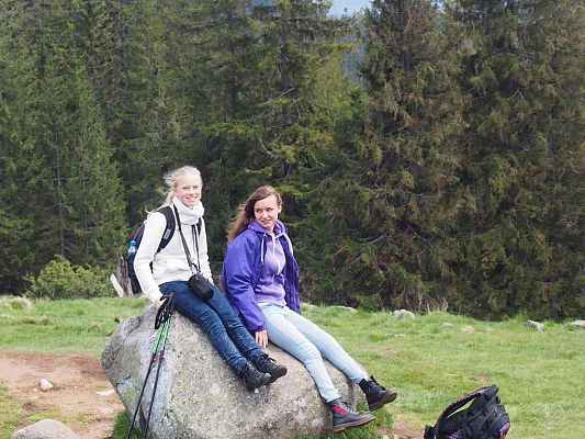 Grafika #11: Wycieczka gimnazjalistów z Łebienia do Krakowa, Zakopanego, Wadowic i Oświęcimia - Szlakiem Jana Pawła II