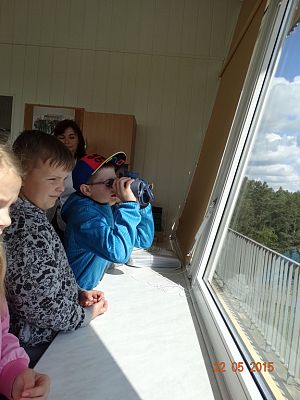 Grafika #18: Wycieczka klasy II i III do Jednostki Wojskowej do Siemirowic