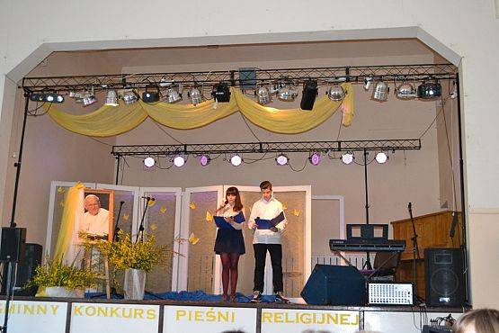 Grafika #3: VIII Gminny Konkurs Pieśni Religijnej