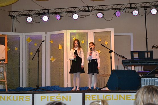 Grafika #14: VIII Gminny Konkurs Pieśni Religijnej