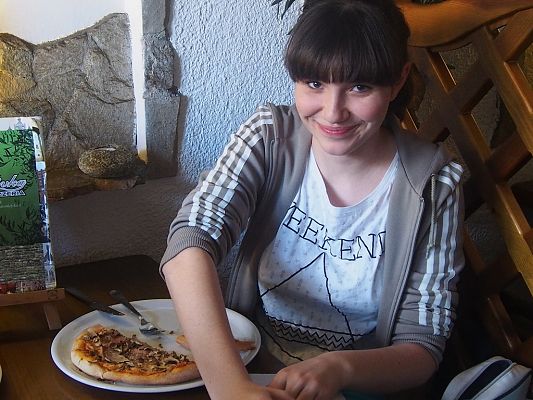 Grafika #9: Uczniowie z Łebienia z wizytą w średniowiecznym Lęborku