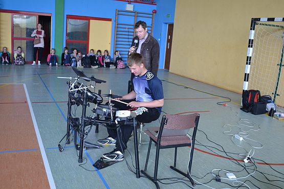 Grafika #1: Audycja muzyczna - instrumenty perkusyjne