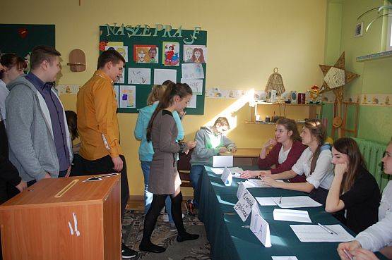 Grafika #2: Młodzi głosują - wybory prezydenckie w naszej szkole