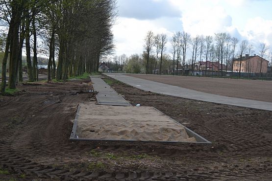 Grafika #7: Modernizacja stadionu sportowego coraz bliżej końca