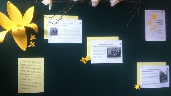 Grafika #2: Akcja społeczno - edukacyjna "Żonkile"