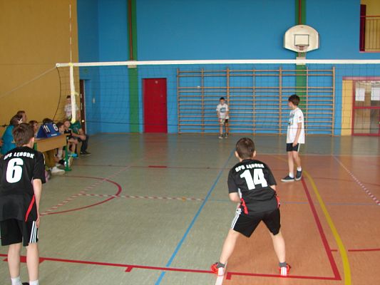 Grafika #7: Wojewódzka Liga Minisiatkówki w Łebieniu – 11.04.2015