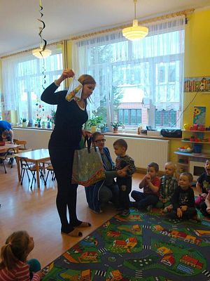 Grafika #2: Zajączek Wielkanocny w Przedszkolu.