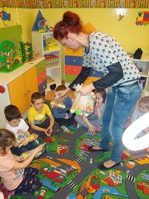 Grafika #4: Zajączek Wielkanocny w Przedszkolu.