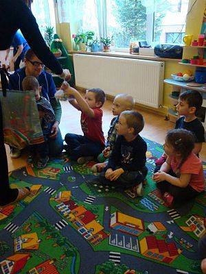 Grafika #5: Zajączek Wielkanocny w Przedszkolu.