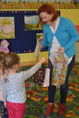 Grafika #5: Wizyta pani stomatolog w przedszkolu.