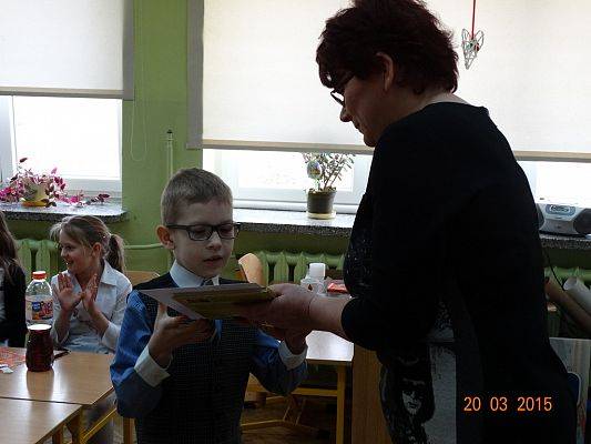 Grafika #15: Gminny Konkurs Ortograficzny dla klas II i III