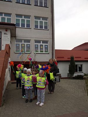 Grafika #0: Przedszkolaki witają Wiosnę