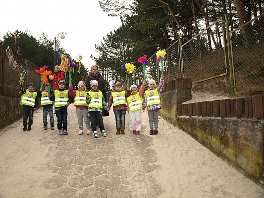 Grafika #3: Przedszkolaki witają Wiosnę