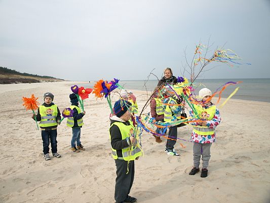 Grafika #4: Przedszkolaki witają Wiosnę