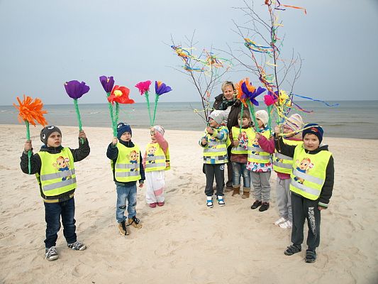 Grafika #5: Przedszkolaki witają Wiosnę