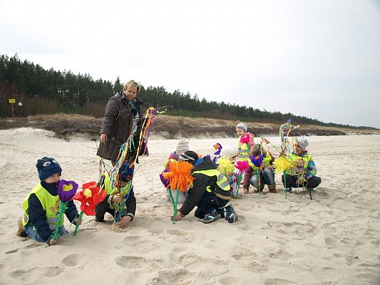 Grafika #6: Przedszkolaki witają Wiosnę