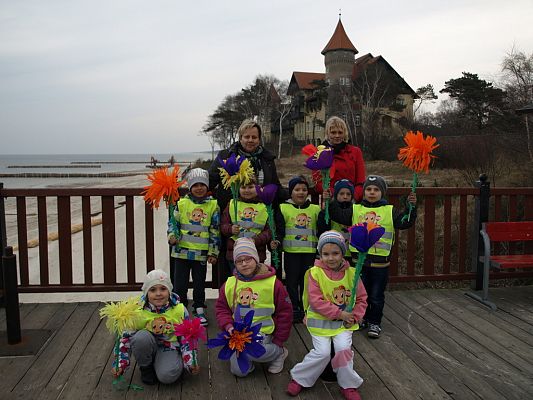 Grafika #8: Przedszkolaki witają Wiosnę