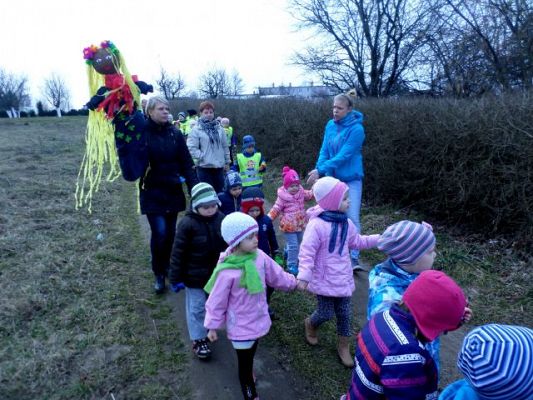Grafika #13: Przedszkolaki witają Wiosnę