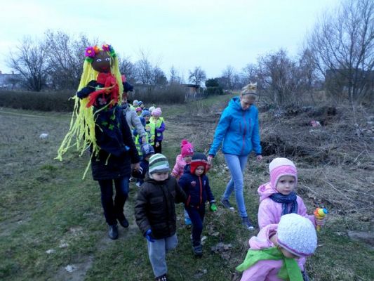 Grafika #14: Przedszkolaki witają Wiosnę