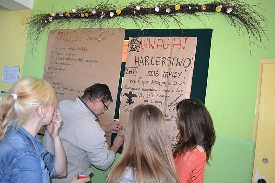 Grafika #1: Zapisy do Harcerstwa