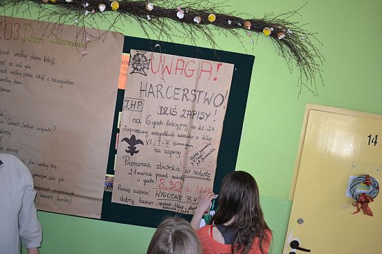 Grafika #2: Zapisy do Harcerstwa