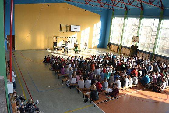 Grafika #1: &quot;Pieśni i Piosenki Kaszubskie&quot; - koncert w naszej szkole.