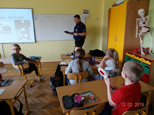 Grafika #5: "Ciekawe zawody i pasje naszych rodziców" - kolejny gość w klasie II