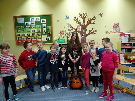 Grafika #0: Muzyczny gość w klasie II.