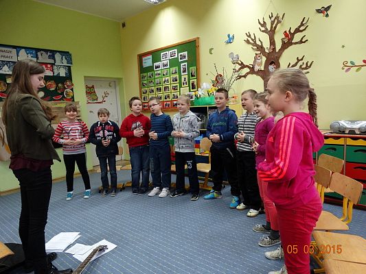 Grafika #4: Muzyczny gość w klasie II.